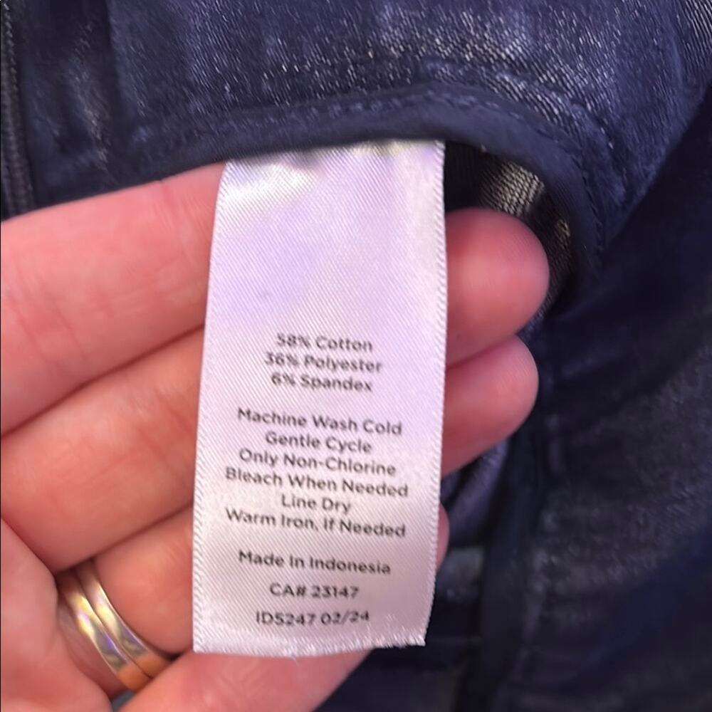 Talbots Women’s Dark Petite Chatham Ankle Pant Size 6P With Side Zipper - Picture 10 of 10
